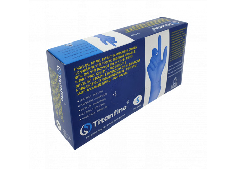 Disposable gloves Titanfine TF-100N - nitrile size S