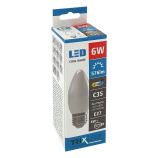 LED bulb Trixline candle 6W C35 E27 cold white