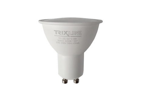LED bulb Trixline 4W 368lm GU10 neutral white