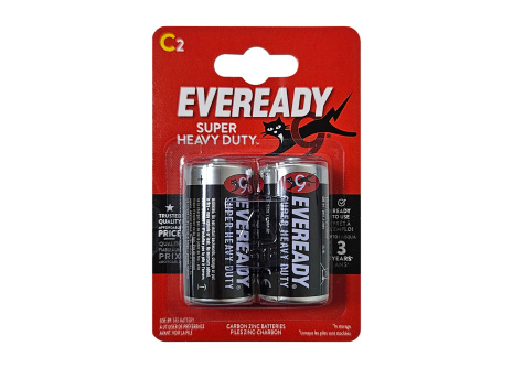 Battery EVEREADY C-R14 1.5V zinc chloride 2pcs Energizer