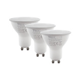 LED bulb Trixline 6W GU10 warm white 3 PACK