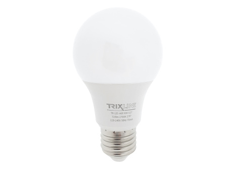 LED bulb Trixline 8W 720lm E27 A60 warm white