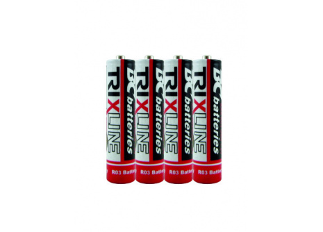 Trixline zinc chloride pencil AA battery 1.5V R03