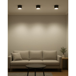 Q-12AD LED Ceiling Spot Light 3CCT Black QTEC