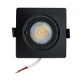 Spot LED light 7W - square TR 426 / 9697 Black TRIXLINE