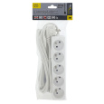 Extension cable 5 sockets, 3m, TR 710 F Extension cable 5 sockets, 3m, TR 710 F