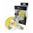 LED bulb Trixline DECOR MIRROR G125, 12W GOLD
