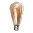 Decorative LED bulb - Gold FILAMENT 4W 440lm ST64 E27 warm white Trixline