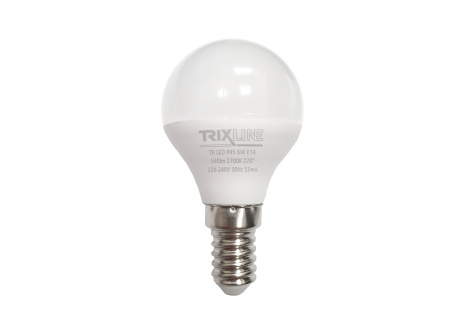 LED bulb Trixline 6W 540lm E14 P45 warm white
