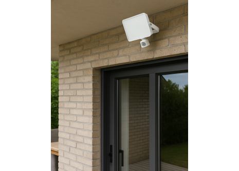 LED FLOOD 3CCT Floodlight TR-30S 30W with Sensor Trixline