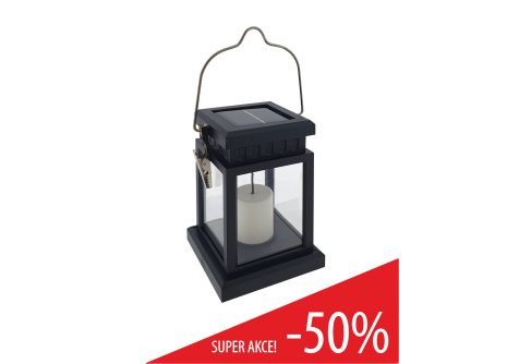 Solar hanging lantern with candle effect TR 383S Trixline