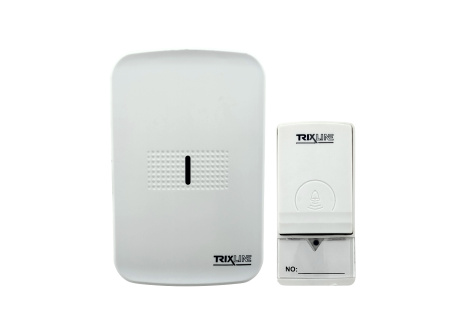 Wireless doorbell for the Trixline BELL TR B302 socket