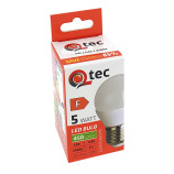 LED bulb Qtec 5W G45 E27 2700K