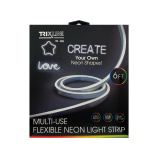 TR-34N Flexible NEON LED strip - white 1.8m on USB Trixline
