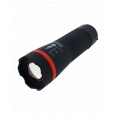 LED hand torch with zoom TR 310R red, ABS/1W