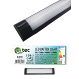 Q-31B 9W LED BATTEN LIGHT underline light - black QTEC