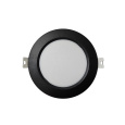 Q-51M LED panel 6W 660lm 4000K black - round recessed Qtec Q-51M LED panel 6W 660lm 4000K black - round recessed Qtec