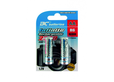 Rechargeable AA pencil battery BC Batteries 1.2V