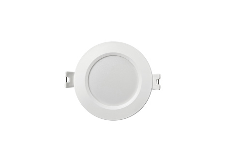 Q-100P LED Panel 3W 330lm 4000K White - Round Recessed Qtec