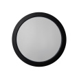 Q-56M LED panel 18W 1980lm 4000K black - circular surface-mounted Qtec Q-56M LED panel 18W 1980lm 4000K black - circular surface-mounted Qtec