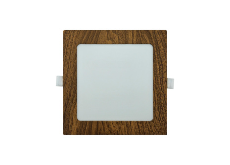 TR-150 LED panel 12W 1008lm 4200K wood decor - square built-in Trixline