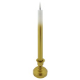 Long LED candle - white-gold HOME DECOR HD-118SG