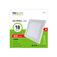 LED panel TRIXLINE TR 121 18W, square fitted 4200K