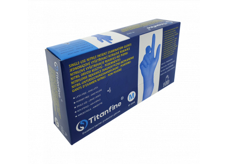 Disposable gloves Titanfine TF-101N - nitrile size M