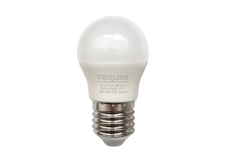 LED bulb Trixline 6W 552lm E27 G45 neutral white