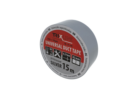 Universal tape TR-IT 150 silver 15m, 0.27mm TRIXLINE