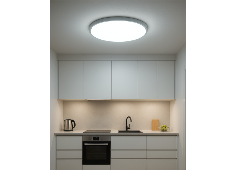 LED Ceiling 3CCT Light TR-82S - 40W 4300lm ø50x2.7cm Trixline