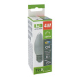 LED bulb Trixline 4W E27 C35 neutral white