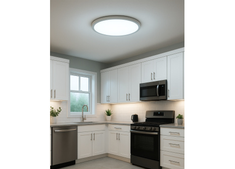 LED ceiling 3CCT light TR-78S - 32W 3400lm ø40x2.5cm Trixline