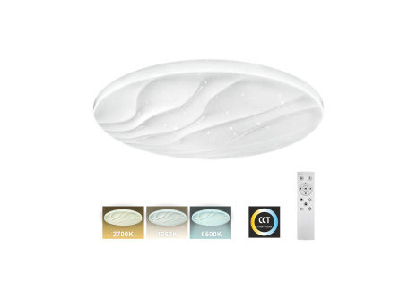 LED ceiling light TR-608C - LIKA 80W 7600lm ø78cm CCT + Trixline controller