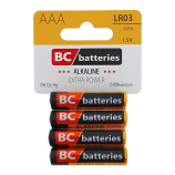 BC LR03 Extra Power Alkaline AAA / 4 pcs BLISTER