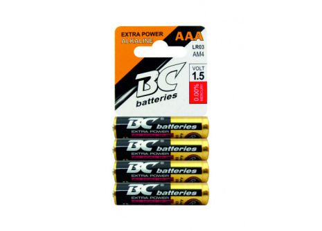 BC batteries Extra power alkaline micro-pencil AAA battery LR03
