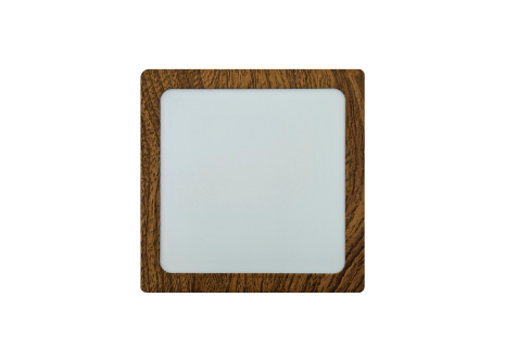 TR-156 LED panel 12W 1008lm 4200K decor wood - block surface mount Trixline