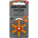 Battery for Rayovac PR13 hearing aids
