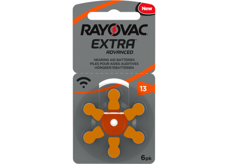 Battery for Rayovac PR13 hearing aids