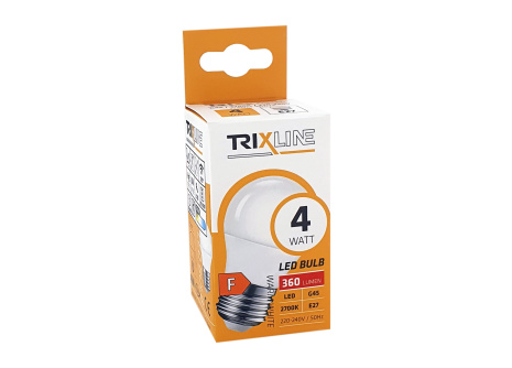 LED bulb Trixline 4W 360lm E27 G45 warm white