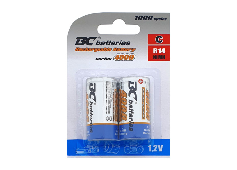Rechargeable battery R14 BC Batteries 1.2V