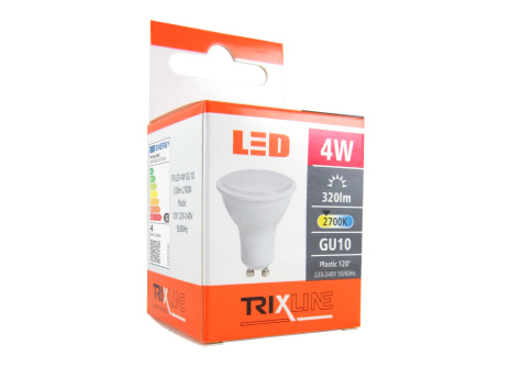 LED bulb Trixline 4W GU10 warm white