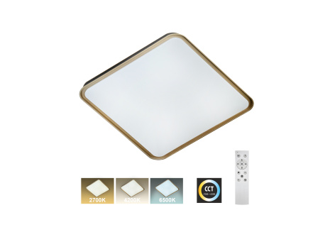 LED ceiling light TR-618S - UNA 60W 5700lm 50x50cm CCT + Trixline controller