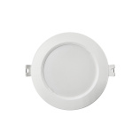 Q-101P LED Panel 6W 660lm 4000K White - Round Recessed Qtec