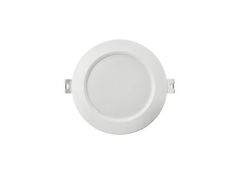 Q-101P LED Panel 6W 660lm 4000K White - Round Recessed Qtec