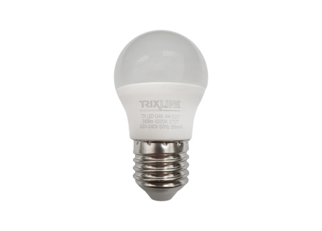 LED bulb Trixline 4W 368lm E27 G45 neutral white