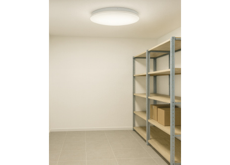 TR-24M LED ceiling 24W/1920lm/4000K sensor, round light - white Trixline LENA
