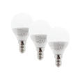 LED bulb Trixline 6W P45 E14 cold white 3 PACK