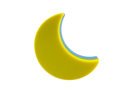 TR-052M LED 0.5W night light with twilight sensor - moon Trixline