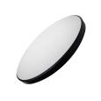 Q-255MS LED light with motion sensor MARNA 24W 2040lm 4000K ø37cm/circular black QTEC